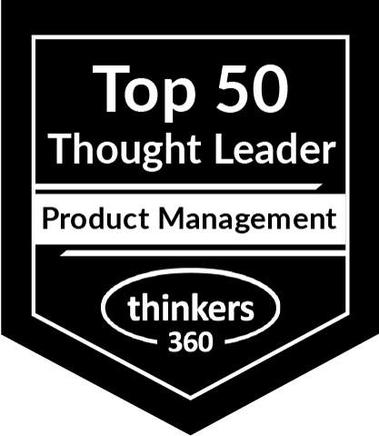 Top 50 Thought Leader in Product Management -- Thinkers360