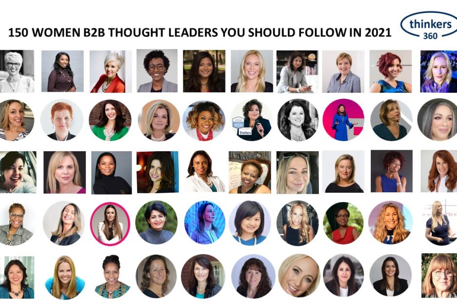 150 Women B2B Thought Leaders to Follow in 2021