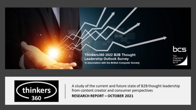 Thinkers360 – 2022 B2B Thought Leadership Survey (Oct 2021)