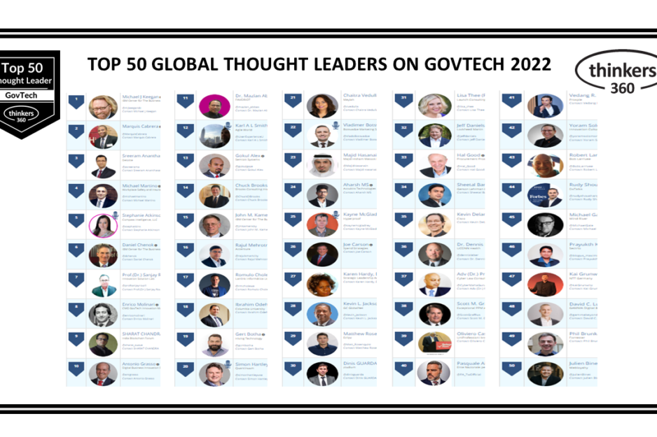 T360-GovTech Leaderboard 2022