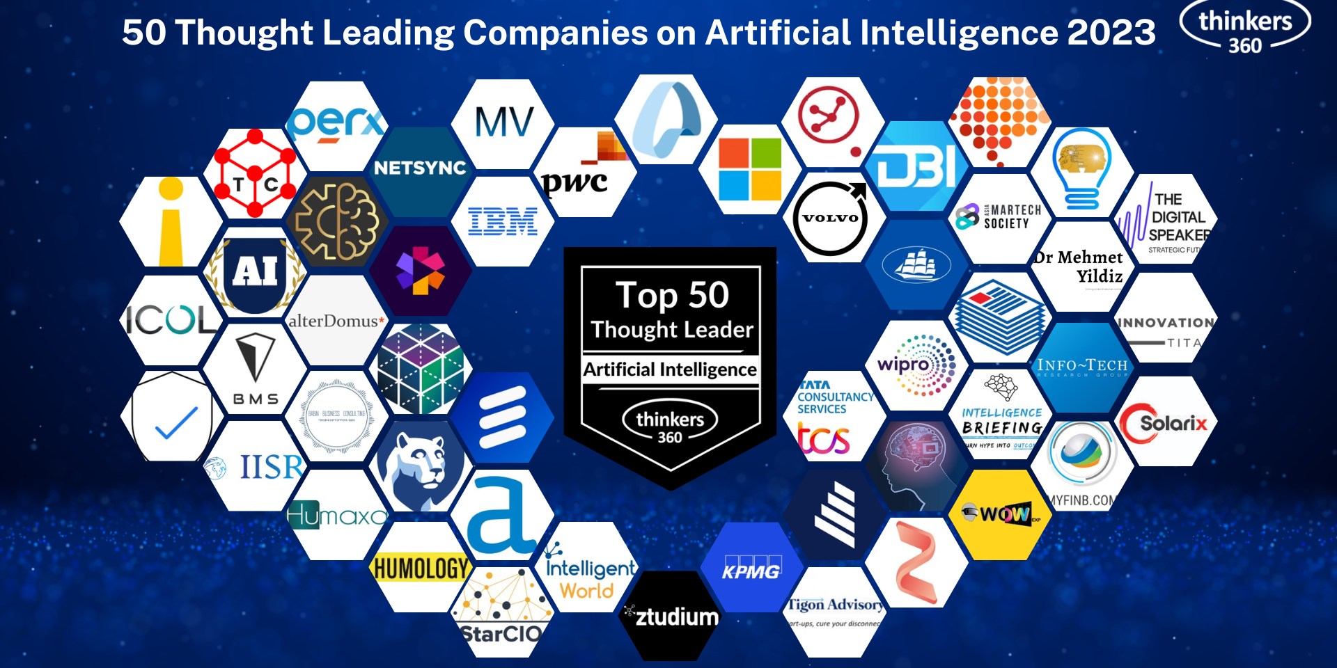 50 Thought Leading Companies on Artificial Intelligence 2023 Thinkers360