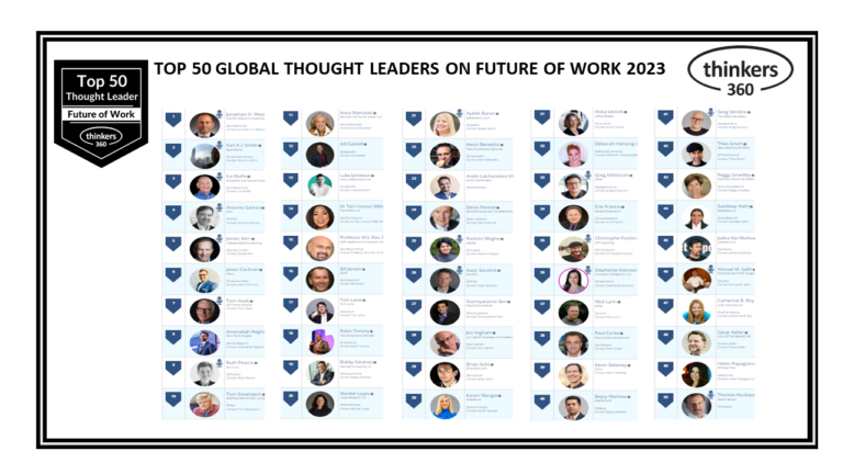 Thought Leaders and Influencers on Future of Work