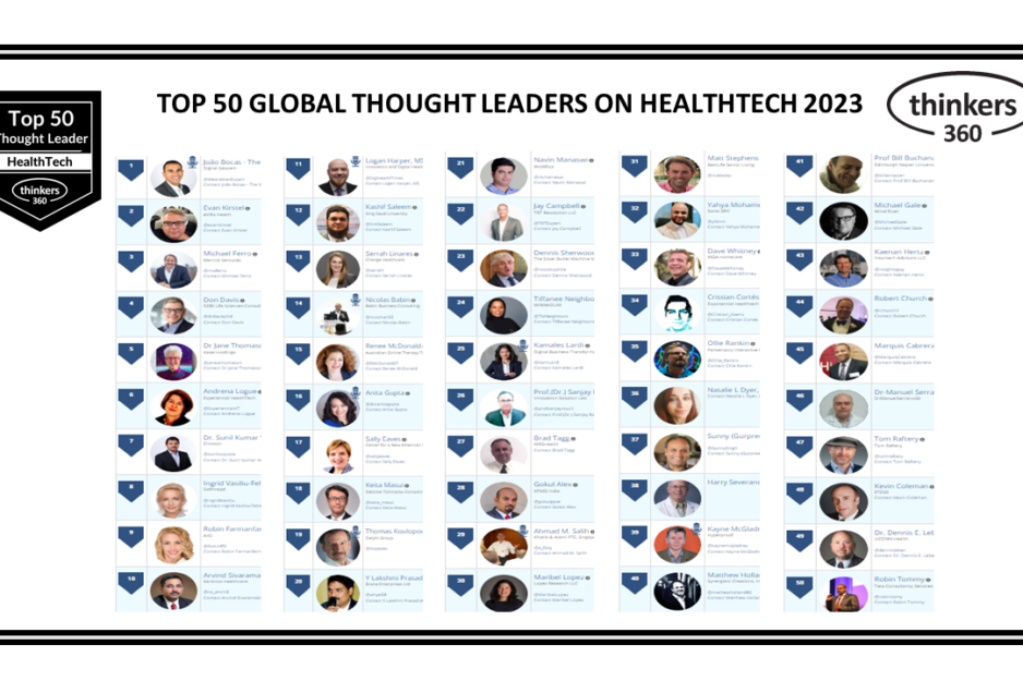 HealthTech Influencers HealthTech Influencers