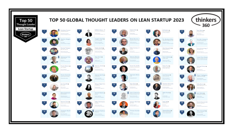Influencers on Lean Startup