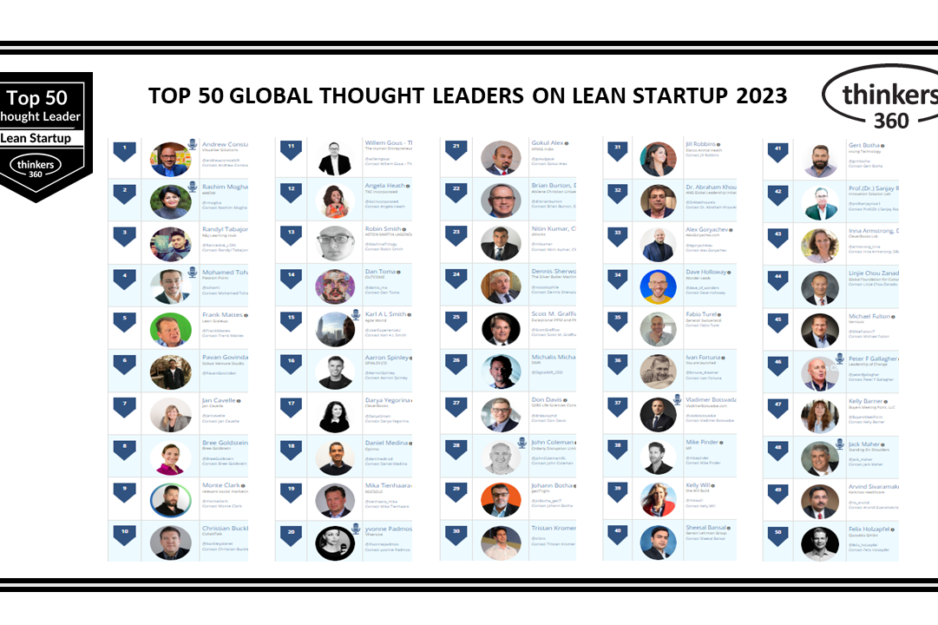 Influencers on Lean Startup Influencers on Lean Startup