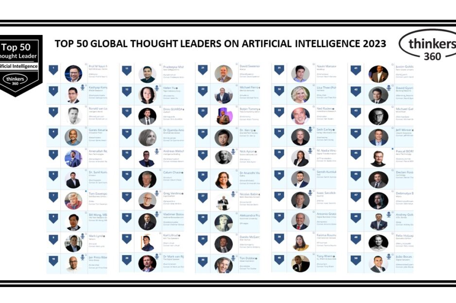 Artificial Intelligence Influencers Artificial Intelligence Influencers