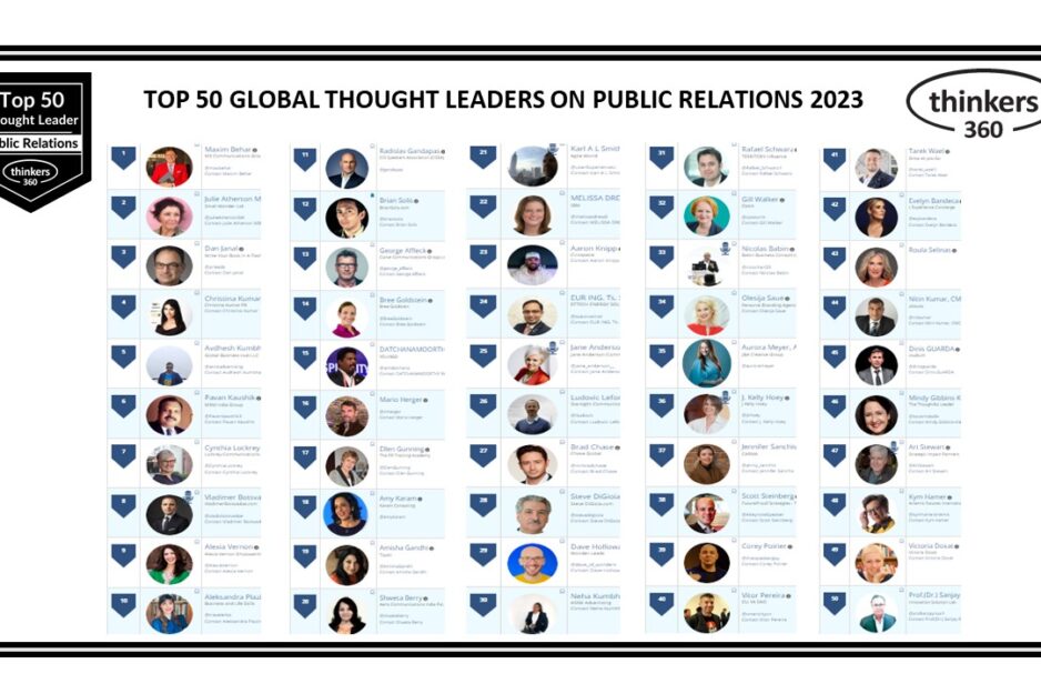 T360-Public Relations Leaderboard 2023