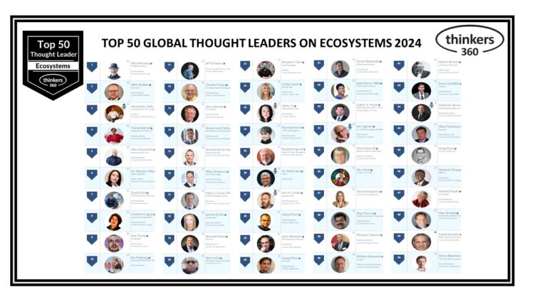 Top 50 Global Thought Leaders and Influencers on Ecosystems 2024