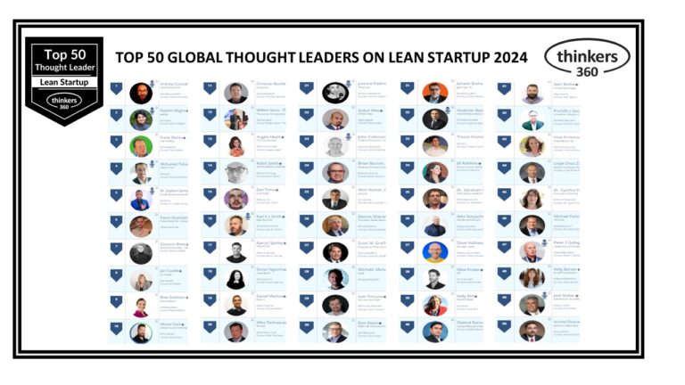 Top 50 Global Thought Leaders and Influencers on Lean Startup 2024