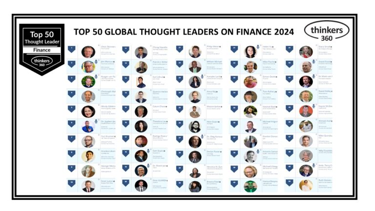 Top 50 Global Thought Leaders and Influencers on Finance 2024