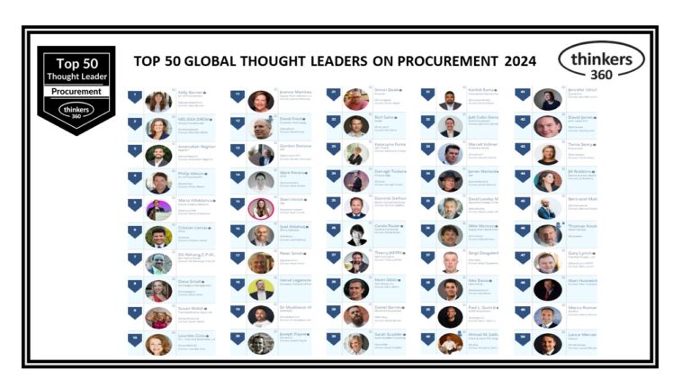 Top 50 Global Thought Leaders and Influencers on Procurement 2024