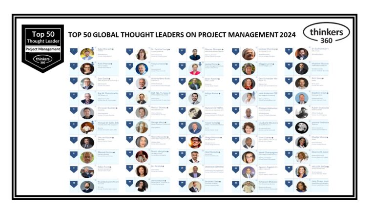 Top 50 Global Thought Leaders and Influencers on Project Management 2024
