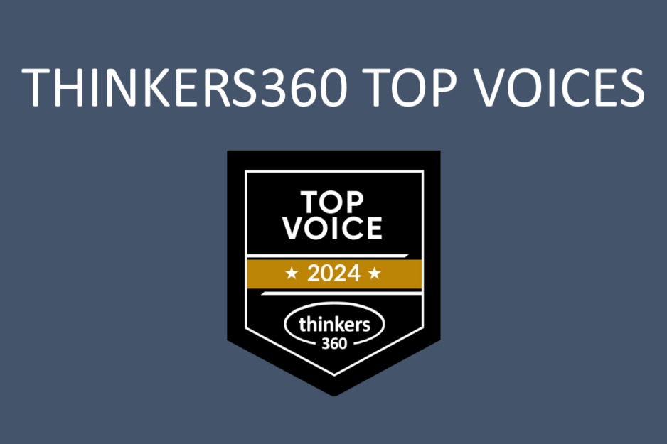 Thinkers360 – Top Voice 2024 Thinkers360 - Top Voice 2024