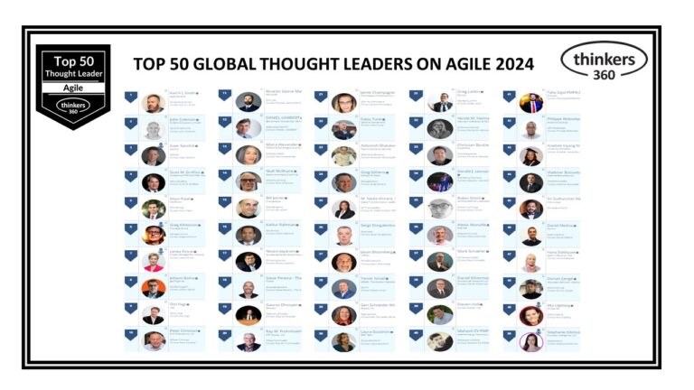 Top 50 Global Thought Leaders and Influencers on Agile 2024