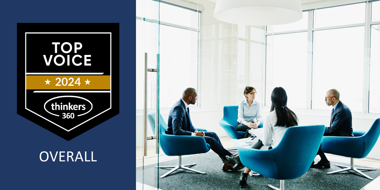 Thinkers360 Top Voices 2024 – Overall Thinkers360 Top Voices 2024 - Overall