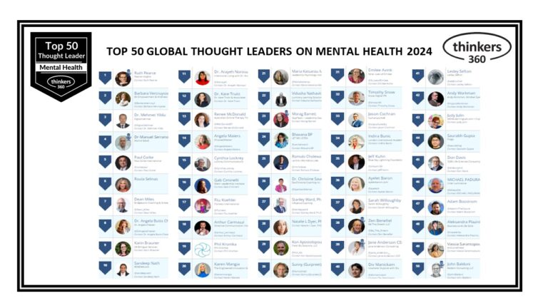Top 50 Global Thought Leaders and Influencers on Mental Health 2024
