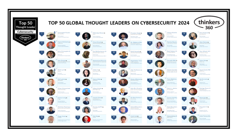 Top 50 Global Thought Leaders and Influencers on Cybersecurity 2024