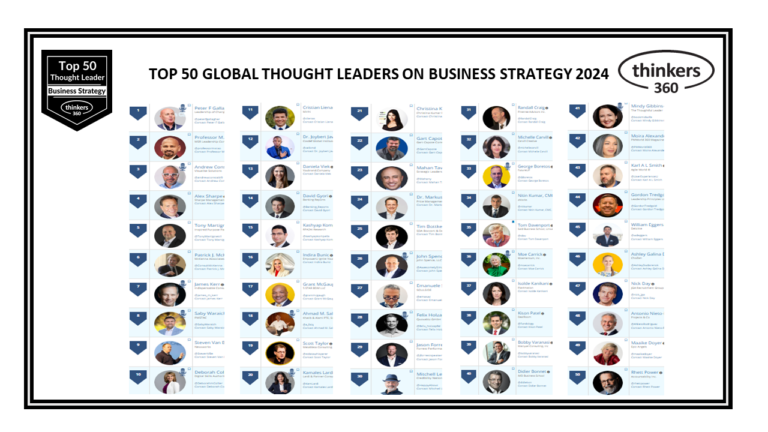 Top 50 Global Thought Leaders and Influencers on Business Strategy 2024