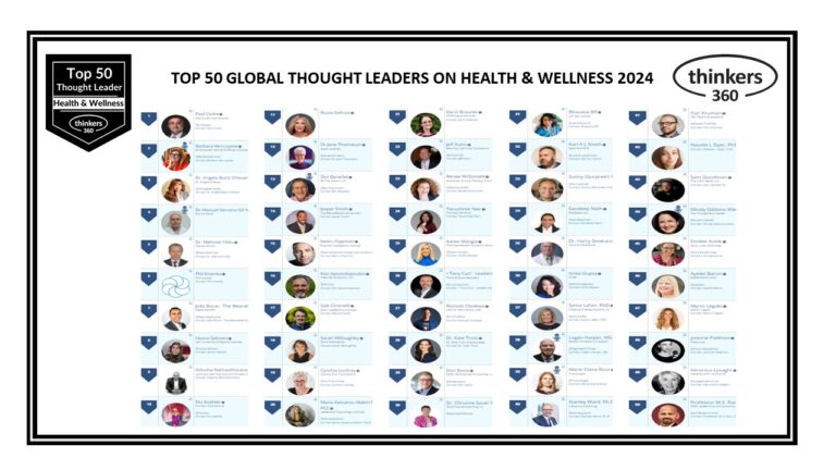 Top 50 Global Thought Leaders and Influencers on Health & Wellness 2024