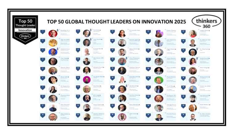 Top 50 Global Thought Leaders and Influencers on Innovation 2025