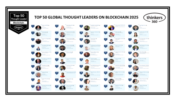 Top 50 Global Thought Leaders and Influencers on Blockchain 2025