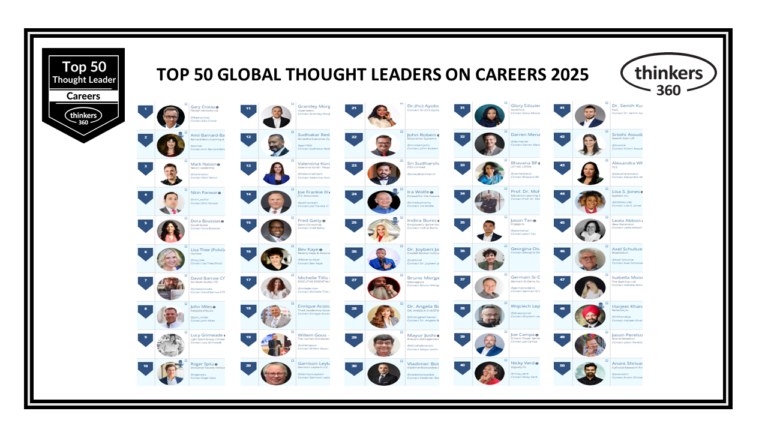 Top 50 Global Thought Leaders and Influencers on Careers 2025