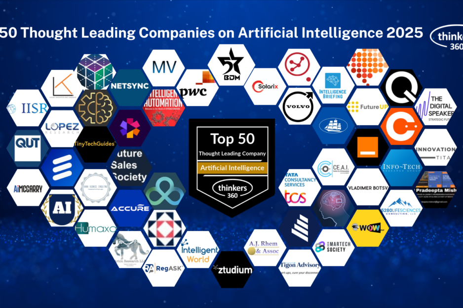 Top leading companies on AI 2025