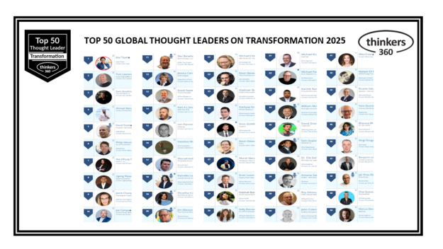 Top 50 Global Thought Leaders and Influencers on Transformation 2025