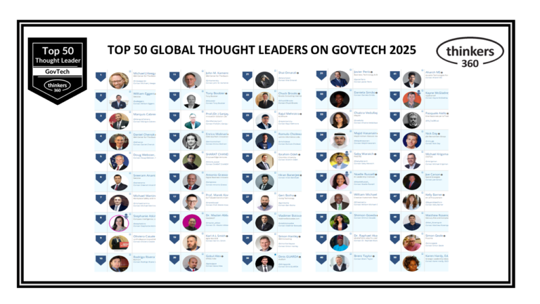 Top 50 Global Thought Leaders and Influencers on GovTech 2025