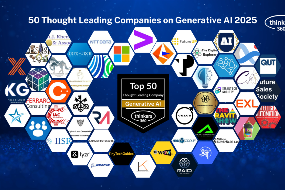 50 Thought Leading Companies on Generative AI 2025 50 Thought Leading Companies on Generative AI 2025