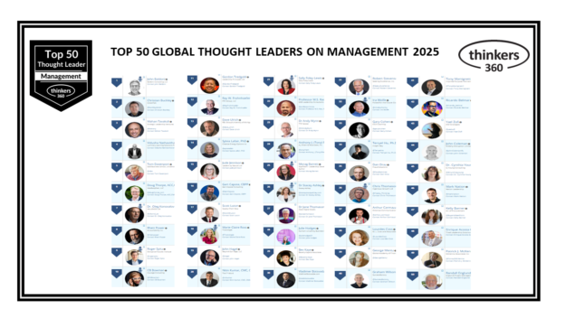 Top 50 Global Thought Leaders and Influencers on Management 2025 Top 50 Global Thought Leaders and Influencers on Management 2025