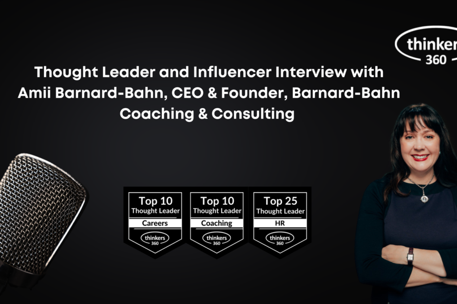 Thought Leader and Influencer Interview with Amii Barnard-Bahn Thought Leader and Influencer Interview with Amii Barnard-Bahn