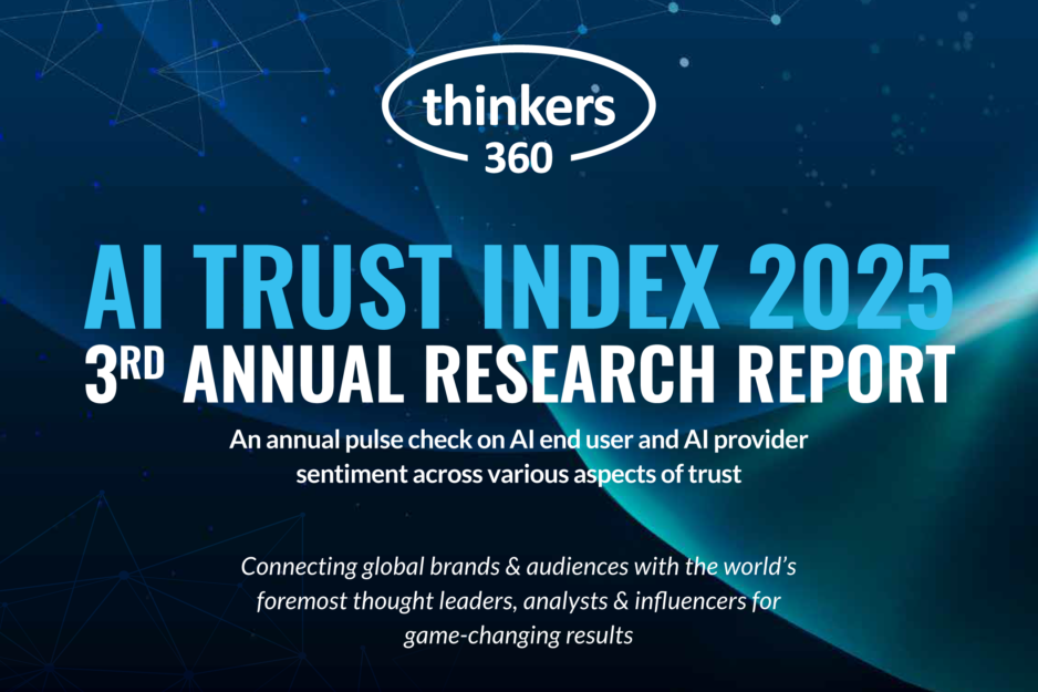 Thinkers360 AI Trust Index 2025 Thinkers360 AI Trust Index 2025