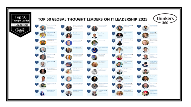 Top 50 Global Thought Leaders and Influencers on IT Leadership 2025