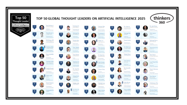 Top 50 Global Thought Leaders and Influencers on Artificial Intelligence 2025 Top 50 Global Thought Leaders and Influencers on Artificial Intelligence 2025