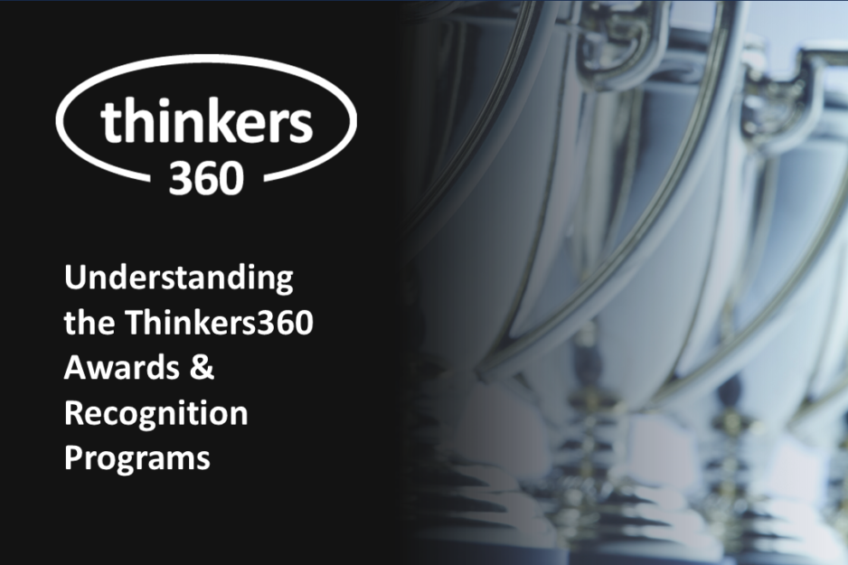 Thinkers360 Awards & Recognition Programs Thinkers360 Awards & Recognition Programs