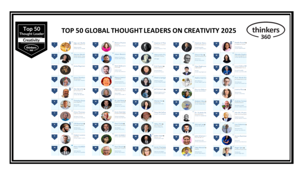 Top 50 Global Thought Leaders and Influencers on Creativity 2025 Top 50 Global Thought Leaders and Influencers on Creativity 2025