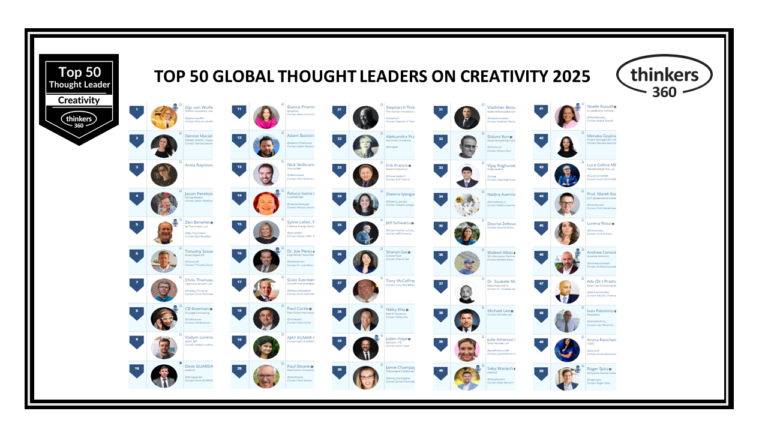 Top 50 Global Thought Leaders and Influencers on Creativity 2025