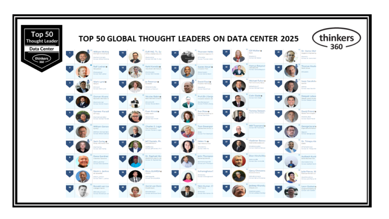 Top 50 Global Thought Leaders and Influencers on Data Center 2025