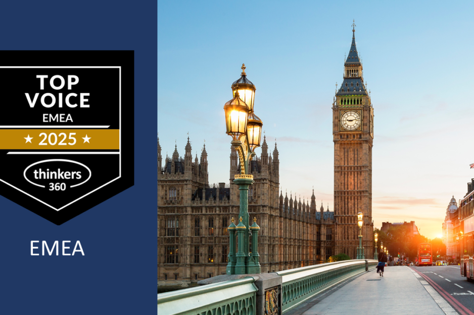 Thinkers360 – Top Voices EMEA 2025 Thinkers360 - Top Voices EMEA 2025