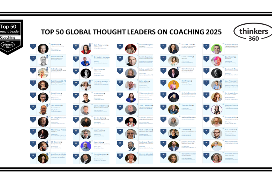 Thinkers360 – Coaching Leaderboard-2025