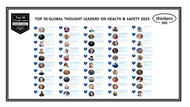 Top 50 Global Thought Leaders and Influencers on Health & Safety 2025