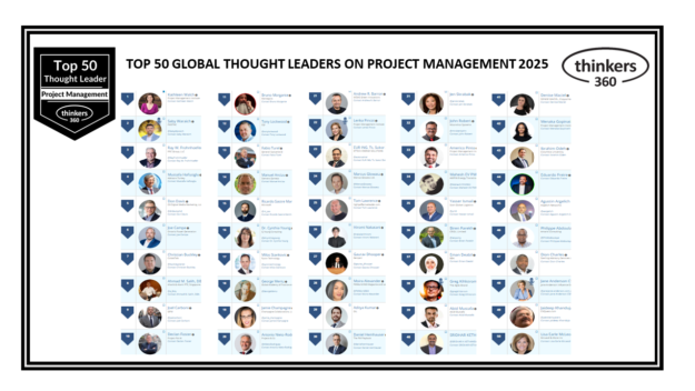 Top 50 Global Thought Leaders and Influencers on Project Management 2025