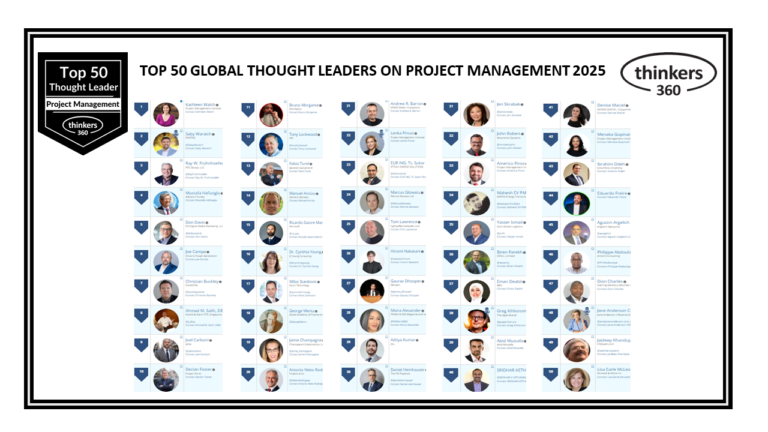 Top 50 Global Thought Leaders and Influencers on Project Management 2025