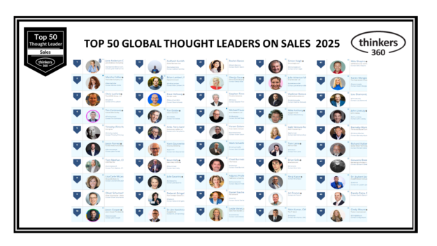 Top 50 Global Thought Leaders and Influencers on Sales 2025 Top 50 Global Thought Leaders and Influencers on Sales 2025