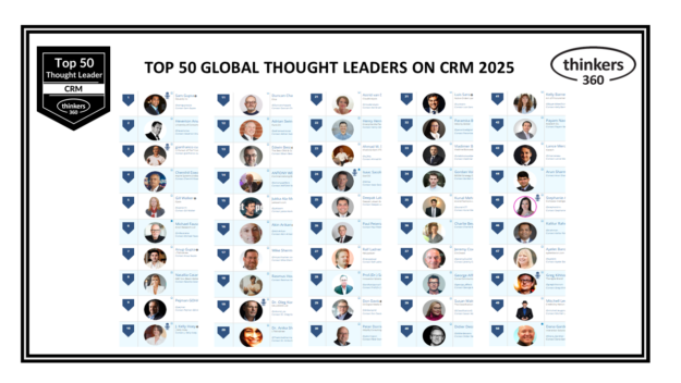 Top 50 Global Thought Leaders and Influencers on CRM 2025