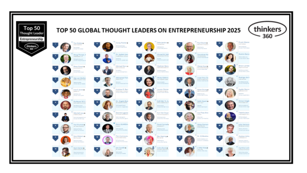 Top 50 Global Thought Leaders and Influencers on Entrepreneurship 2025 Top 50 Global Thought Leaders and Influencers on Entrepreneurship 2025