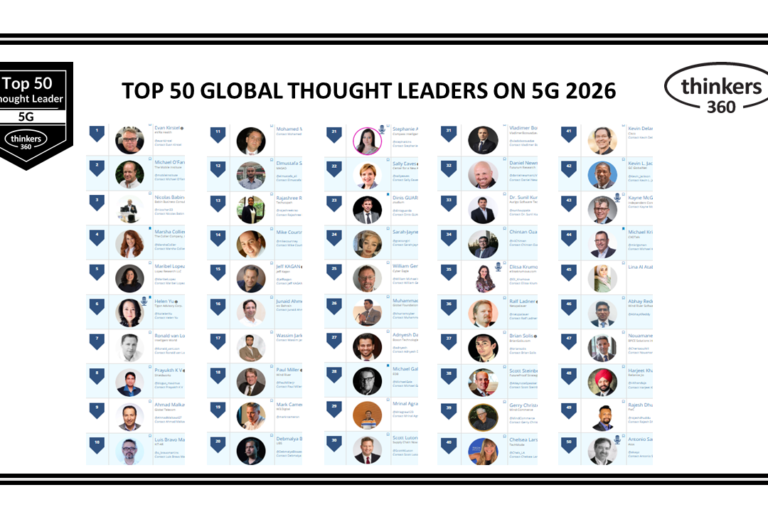 Top 50 Global Thought Leaders and Influencers on 5G 2026