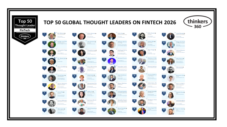 Top 50 Global Thought Leaders and Influencers on FinTech 2026