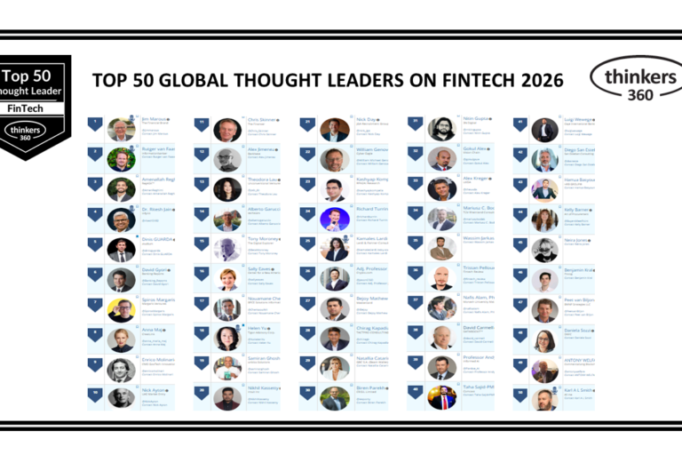 Top 50 Global Thought Leaders and Influencers on FinTech 2026